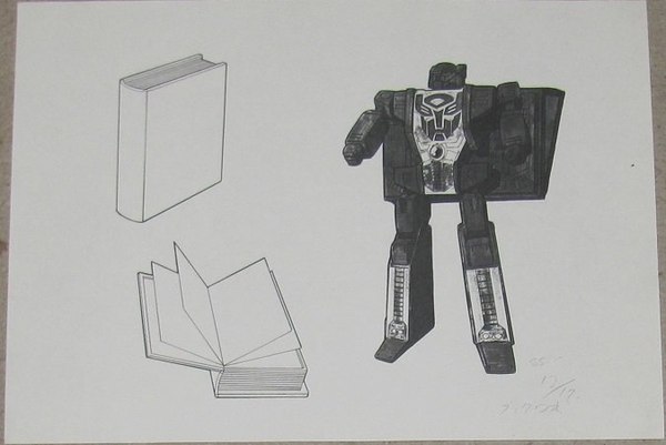 Unproduced G1 Personal Organizer Transforms Your Journal Into An Autobot Or Decepticon  (2 of 2)